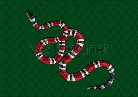 gucci seamless pattern snake